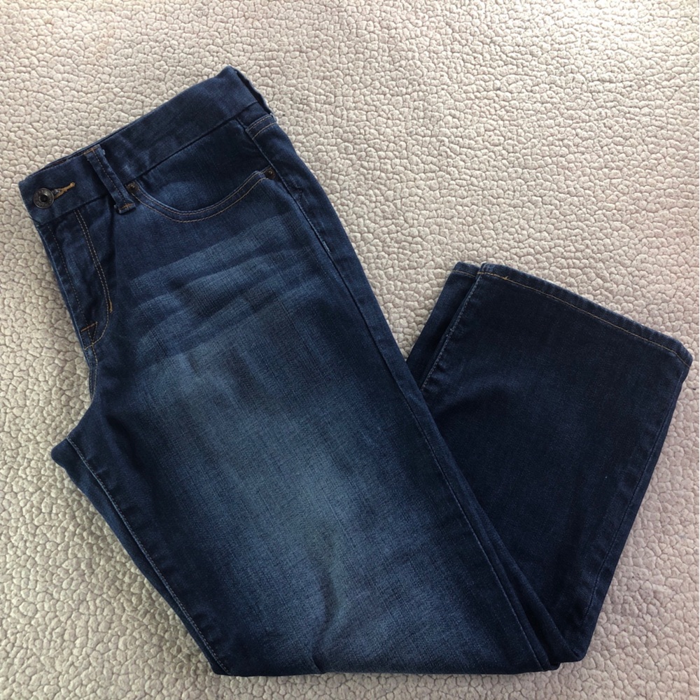 Lucky Brand Women’s Sweet Jean Crop Size 8/29 Dark Wash Jeans